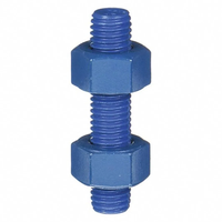 A193 Gr B7 A194 2H Écrou lourd revêtu de téflon PTFE Filetage complet DIN976 Boulons Acier allié haute résistance Acier au carbone