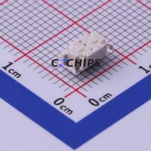 TS-1087A-B3D2 Tactile Switch SMD-4P,2.3x7mm Switch Single Pole Single Throw Rectangle Button 2.5N 3.5mm - Product Image 2