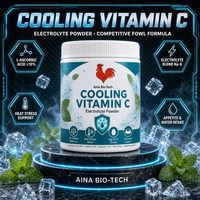 AINI BIO-TECH Ice Frost Vitamine C Menthe Soulagement Chaleur Rafraîchissant Anti-Stress Poudre d'Électrolytes Composée pour la Santé Immunitaire