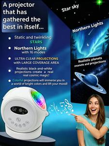 <span class=keywords><strong>Proyector</strong></span> <span class=keywords><strong>de</strong></span> <span class=keywords><strong>Estrellas</strong></span> Aurora Galaxias 2026 X Laser, el Más Vendido, para Cuarto <span class=keywords><strong>de</strong></span> Bebé, Luz LED Moderna, USB, DIY, con Altavoz <span class=keywords><strong>de</strong></span> Música - Product Image 2