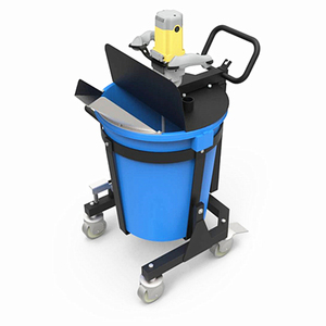 Pabrik KINTY Menyediakan <span class=keywords><strong>Mixer</strong></span> Semen Portabel 100L yang Tahan Lama, Stasiun Pencampur Elektrik Mobile Self Leveling untuk Dijual - Product Image 5