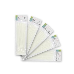 Confezione da 100 fascette bianche 3.6x150 mm in poliammide 66, resistenti e durevoli, ideali per organizzare cavi e fissare. - Product Image 1