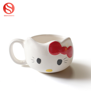 De dibujos animados anime <span class=keywords><strong>a</strong></span> su hijo <span class=keywords><strong>a</strong></span> casa decorativa mini de cerámica, suculenta olla - Product Image 4