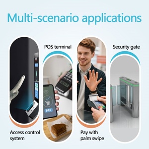 Lector de Venas de la Palma de la Mano, Control de Acceso Biométrico USB con Módulo de Cámara de Reconocimiento de Venas, SDK Compatible con Logotipo Personalizado, POS - Product Image 6