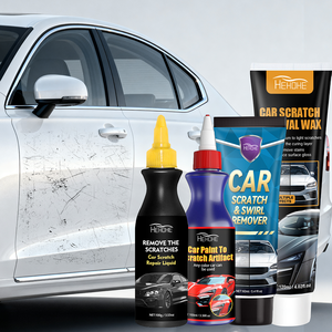 HEHOHE Dissolvant de rayures de peinture automobile Pâte de réparation des rayures de peinture de voiture à effet rapide pour les rayures, les marques de tourbillon et la réparation des puces - Product Image 1