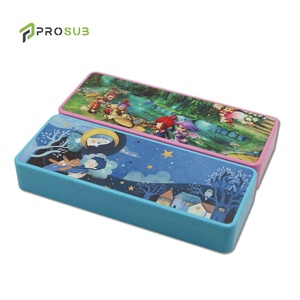 Prosub Tùy Chỉnh Thăng Hoa Bút Chì Chủ Trường Hợp Nguồn Cung Cấp Trường Học Nhựa Khoảng Trống Thăng Hoa Bút Chì Trường Hợp - Product Image 6