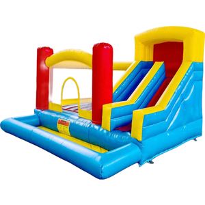 Phổ Biến Nhất Và Chất Lượng Cao Sản Phẩm Sân Sau Trẻ Em Chơi Bóng Rổ Lâu Đài <span class=keywords><strong>Bouncy</strong></span> - Product Image 3