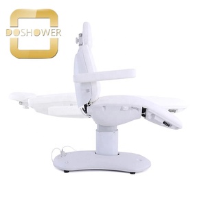 Le repose-bras du lit de beauté <span class=keywords><strong>spa</strong></span> peut être pressionné pour s'ajuster à une position confortable. Le repose-pieds peut être ajusté de manière flexible pour détendre les jambes. - Product Image 3