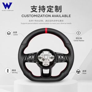 Volante Volkswagen <span class=keywords><strong>R</strong></span> <span class=keywords><strong>Line</strong></span> Compatible con Passat <span class=keywords><strong>Golf</strong></span> 6 7 CC Lamando Sagitar Lavida Bora Magotan GTI <span class=keywords><strong>R</strong></span> - Product Image 5