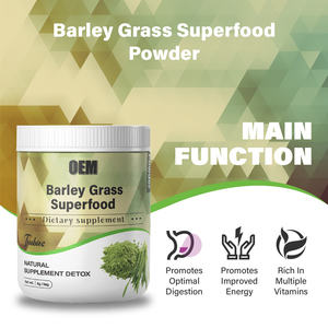 אום/אום מותאם אישית Uem/אודם אורגני דשא שעורה תוסף מזון טבעי מקדם עיכול אופטימלי - Product Image 5