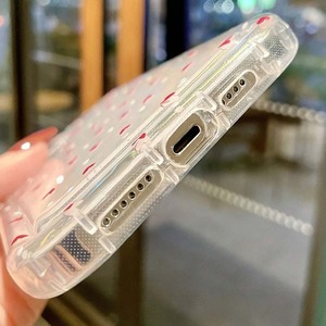 Funda de silicona suave con corazón rojo para iPhone, para Apple 17/16/15 Pro Max, moderna y sencilla, compatible con iPhone 14/13 - Product Image 4