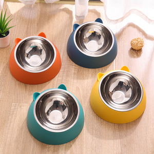 Promoción al por Mayor: Comedero para Gatos de Acero Inoxidable de Cuatro Colores - Product Image 4