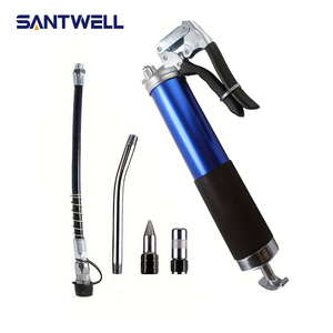 400CC High Pressure Manual Grease Gun, Labor Saving Heavy Duty Grease Tool With Full Accessories <b>Set</b> - Product Image 6