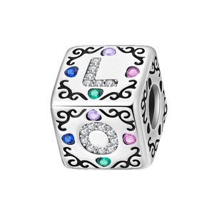 Charm Trendy Placcato Argento con Zirconi, con design Orsetto Winnie, Delfino e Panda, in stile Gioielli Hawaiani, con fibbia <span class=keywords><strong>Pooh</strong></span>, in oro e argento Tai, alla moda - Product Image 6