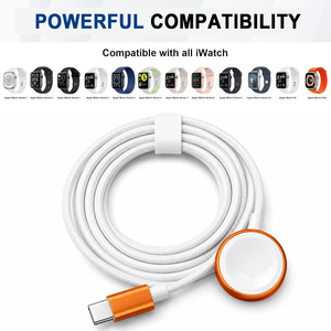 Apphone Suitable for <strong>Apple</strong> Watch <strong>Apple</strong> <strong>IWatch</strong> 3/4/5/6/7/8/9/1011/Generation PD Wireless Fast Charging <strong>Cable</strong> 2.5W/5W - Product Image 3