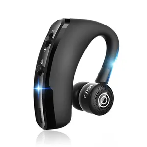 Digibloom V9 Headphone bisnis, headset Handsfree dengan Mic nirkabel