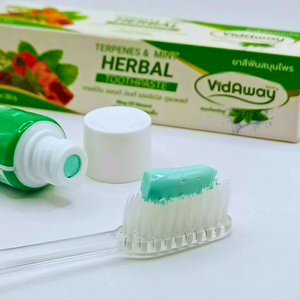Teeth Whitening Terpenes & Mint Herbal 30 Grams Toothpaste Natural <b>Oral</b> <b>Care</b> Hot Selling Herbal Product Wholesales From Thailand - Product Image 1