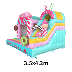 Nhà Máy Bán Hàng Trực Tiếp Thương Mại <span class=keywords><strong>Bouncy</strong></span> Kẹo Lâu Đài Trẻ Em Ngoài Trời Nhảy Inflatable Lâu Đài <span class=keywords><strong>Bouncy</strong></span> Thương Mại <span class=keywords><strong>Bouncy</strong></span> Cho Chơi - Product Image 3