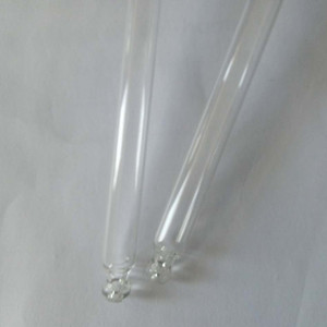 Tapa cuentagotas negra de 28 mm con anillo central para botellas de aceites esenciales, tapa de goma con boquilla de vidrio - Product Image 2