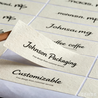 L'usine fournit des étiquettes et autocollants écologiques imperméables personnalisés imprimés pour des cadeaux promotionnels avec logos