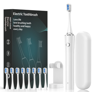 Cepillo de dientes eléctrico acústico a prueba de agua, popular para uso doméstico, viajes y funcionamiento totalmente automático con cerdas suaves. - Product Image 2