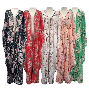 Robe Longue <span class=keywords><strong>Abaya</strong></span> Musulmane Modeste à Voile pour Femme – Vêtement de Prière Court en Flanelle pour la Prière – Modèle Islamic Dress Tendance 2021 - Product Image 1