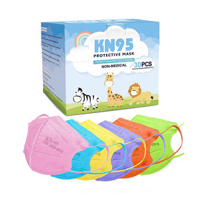 หน้ากาก Kn95ใยสังเคราะห์สำหรับเด็กแบบใช้แล้วทิ้งงานตามสั่ง - Product Image 1