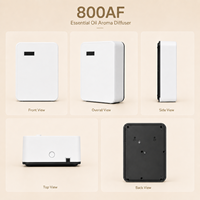 Diffuseur d'huiles essentielles sans eau Koeazy 800A pour usage commercial et domestique, à deux fluides, batterie/électrique, mural, OEM