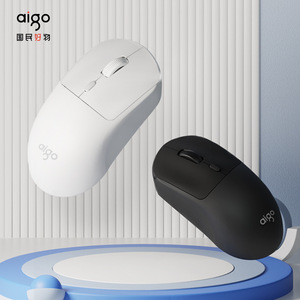 Aigo M30 Wireless <b>Mouse</b> Optical 3 Buttons Battery Powered Right Hand Ergonomic Design For Desktop Laptop - Product Image 1