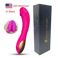 Rose Vibrator for Women, G Spot Clitoris Dildo