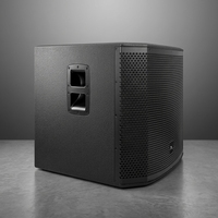 Subwoofer Aktif 18 Inch 800W RMS 3200W Max DSP Kelas-D Berbahan Kayu Speaker Bass Profesional untuk Panggung Pernikahan DJ