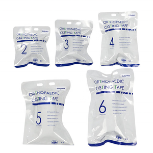 Empaque Neutral, Insumos Médicos de <span class=keywords><strong>Ortopedia</strong></span>, Fijación Externa, Yeso Médico de Colores, Cinta de Fibra de Vidrio Sintética para Yeso Ortopédico - Product Image 2