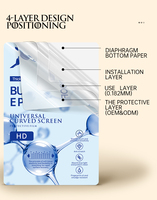 Film Hydrogel de Réparation Automatique des Rayures 30S Prix Usine, Protecteur d'Écran EPU pour iPhone, Protecteur d'Écran Incurvé pour Samsung