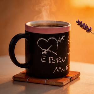 <span class=keywords><strong>Taza</strong></span> de cerámica de 11 oz estilo <span class=keywords><strong>pizarra</strong></span> <span class=keywords><strong>con</strong></span> borde esmaltado, hecha en Shandong, China - Product Image 1