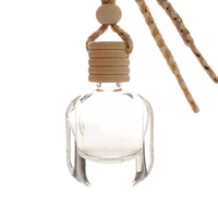 Dmx — bouteille transparente vide, ornement suspendu de voiture, désodorisant de maison, diffuseur de parfum, conteneurs d'emballage de cadeaux pour femmes, 10g