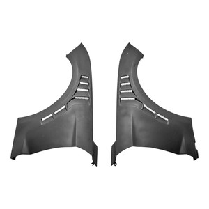 Évent de garde-boue évasé en fibre de carbone de Style AC pour Ford <span class=keywords><strong>Mustang</strong></span> GT Ecoboost Auto Parts 2015-2023 Découpes de crochet de remorquage en nouvel état - Product Image 3