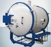 Four de frittage sous vide industriel haute température pour la frittage de poudres SiC/graphite avec contrôle de température de précision et économie d'énergie