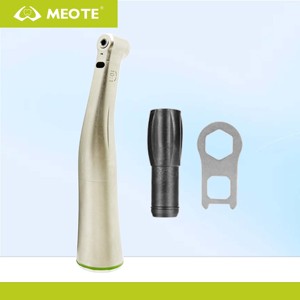 Pieza de Mano Dental de Baja Velocidad con Ángulo Contrario 10:1, Fibra Óptica, Pulverización Interna de Agua, Modelo X35L con Anillo Verde, Instrumento de Odontología - Product Image 6