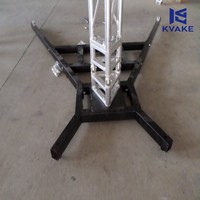 Structure de scène en aluminium en forme de A, sur mesure, pour sonorisation extérieure, idéale pour les bars.
