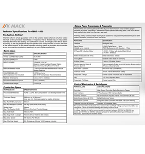 Machine professionnelle GBRD 600 entièrement automatique pour la fabrication de rouleaux de sacs en plastique biodégradable à double ligne avec fermeture étoile, rouleau de sac de précision - Product Image 5