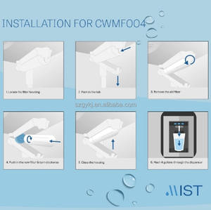 UKF8001 filtro 4 ricambio per filtro 4 <span class=keywords><strong>Everydrop</strong></span> EDR4RXD1, 4396395, Kenmore 46-9005, RWF0900A filtro acqua frigorifero - Product Image 5
