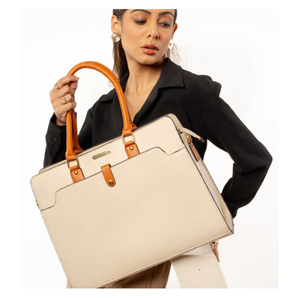 Bolso Tote para Mujer a la Moda, Hecho a Mano con Cuero 100% Genuino, Cierre de Cremallera para Uso en la Oficina, Salidas Casuales, Elegante - Product Image 6