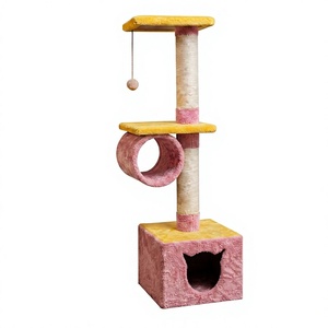 Amistar CatStar Ascent de Alta Calidad con Túnel para Gatos, Duradero, 4 Niveles o Más - Product Image 1