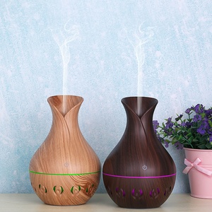 Mini USB umidificatore diffusore di legno Frain diffusore di olio elettrico colorato aromaterapia diffusore di aria ad ultrasuoni per auto da ufficio - Product Image 1