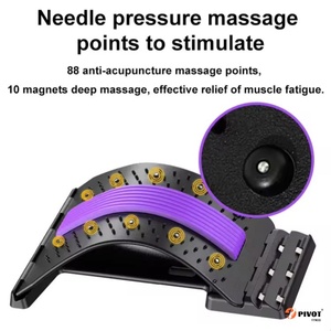 Masseur <span class=keywords><strong>lombaire</strong></span> pour le dos avec support <span class=keywords><strong>lombaire</strong></span> et boîte colorée pour soulager les douleurs dorsales, hernie discale, relaxation et massage - Product Image 5