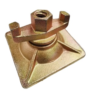 Galvanized Steel Concrete Tie Rod System Formwork Accessories High Strength Industrial Design <b>Square</b> Swivel <b>Combined</b> Nut Tianjin - Product Image 2