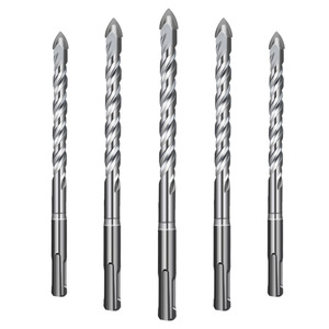 Foret céramique Fuxin 10 mm à queue hexagonale, deux cannelures, pour perçage de murs en ciment - Product Image 1