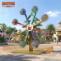 Attractions de Noël : Nouvelle Grande Roue Miniature à 6 Cabines pour Parc d'Attractions à Vendre