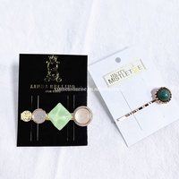 Carte d'emballage personnalisée pour boucles d'oreilles avec logo, carte de présentation de bijoux imprimée, carte d'emballage en papier pour boucles d'oreilles, colliers et bracelets