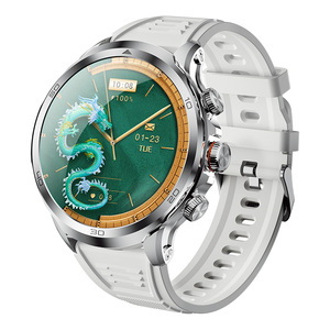 H19 Écran AMOLED 1.95 pouces 1100mAh Smartwatch Sync Messages Alertes d'appel Surveillance de la fréquence cardiaque avec caméra rotative rétractable - Product Image 1